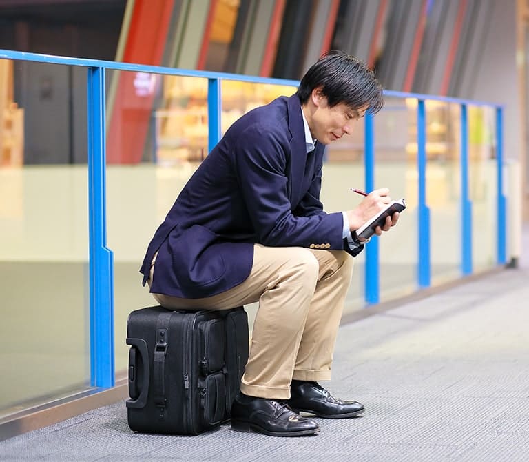 飛行機持ち込みも大丈夫ですスワニーキャリ―バッグ